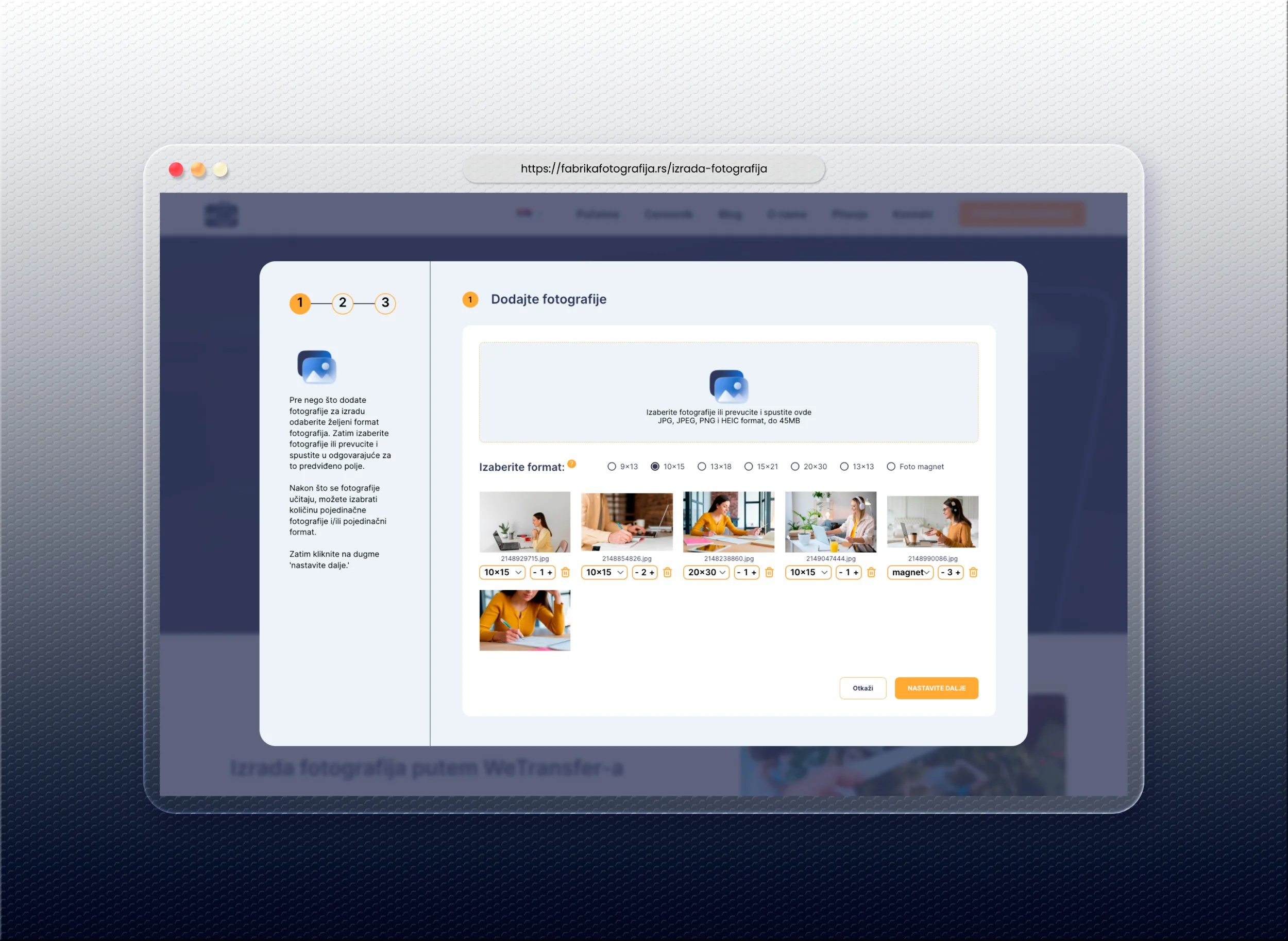 Fabrika fotografija izradi fotografije